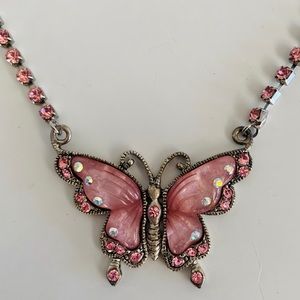 Jewelry - *Pink Butterfly Necklace Jewelry - *Pink Butterfly Necklace